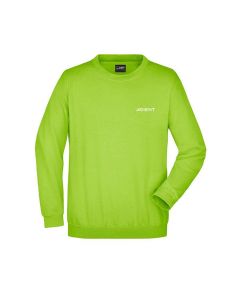 Round Sweat Heavy light green